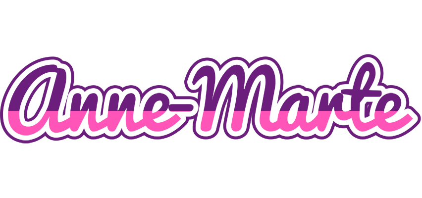 Anne-Marte cheerful logo