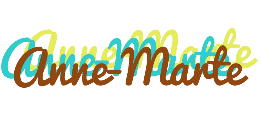 Anne-Marte cupcake logo