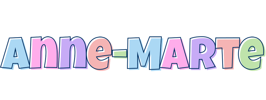 Anne-Marte pastel logo