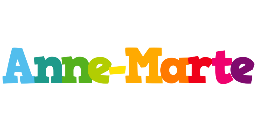 Anne-Marte rainbows logo