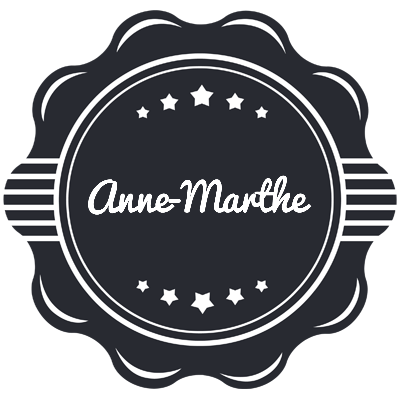 Anne-Marthe badge logo