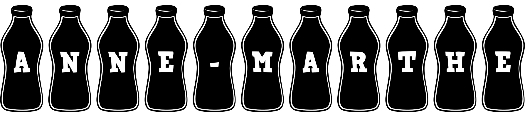 Anne-Marthe bottle logo