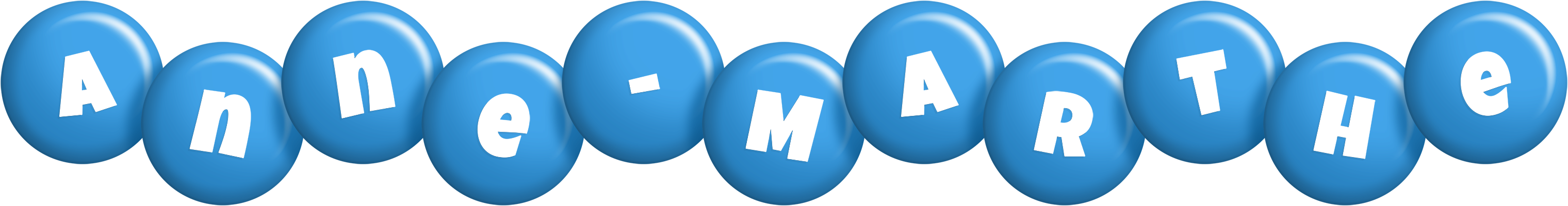 Anne-Marthe candy-blue logo