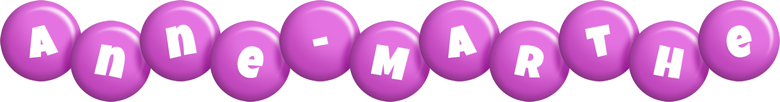 Anne-Marthe candy-purple logo