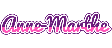 Anne-Marthe cheerful logo