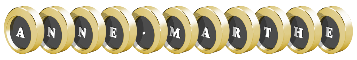 Anne-Marthe gold logo