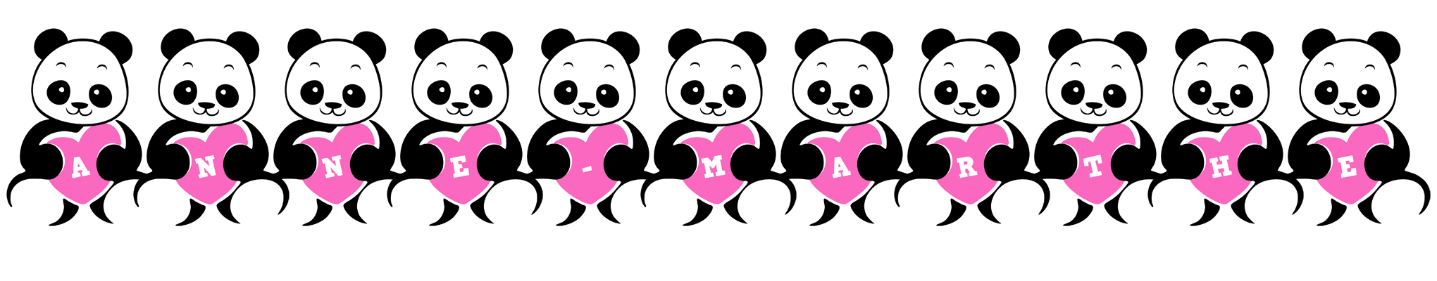 Anne-Marthe love-panda logo