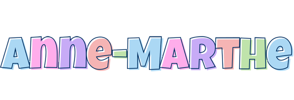 Anne-Marthe pastel logo