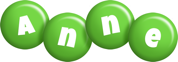Anne candy-green logo