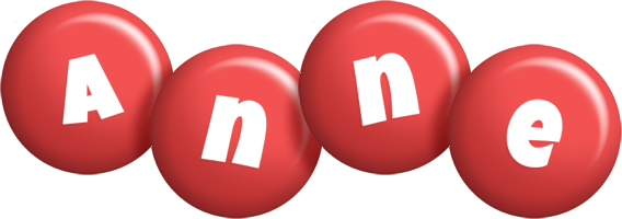 Anne candy-red logo