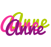 Anne flowers logo