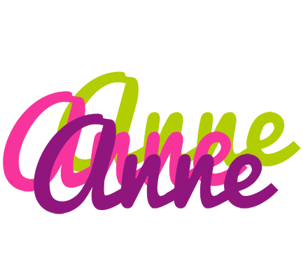 Anne flowers logo
