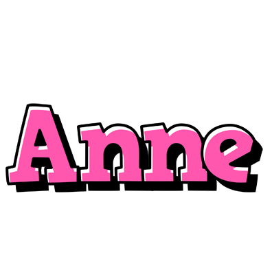 Anne girlish logo