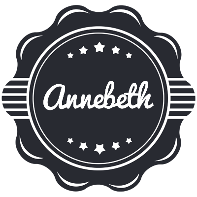 Annebeth badge logo