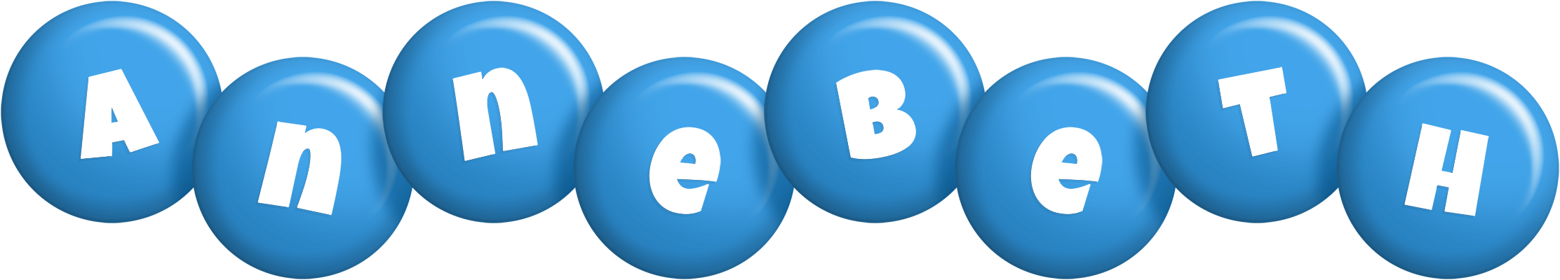 Annebeth candy-blue logo