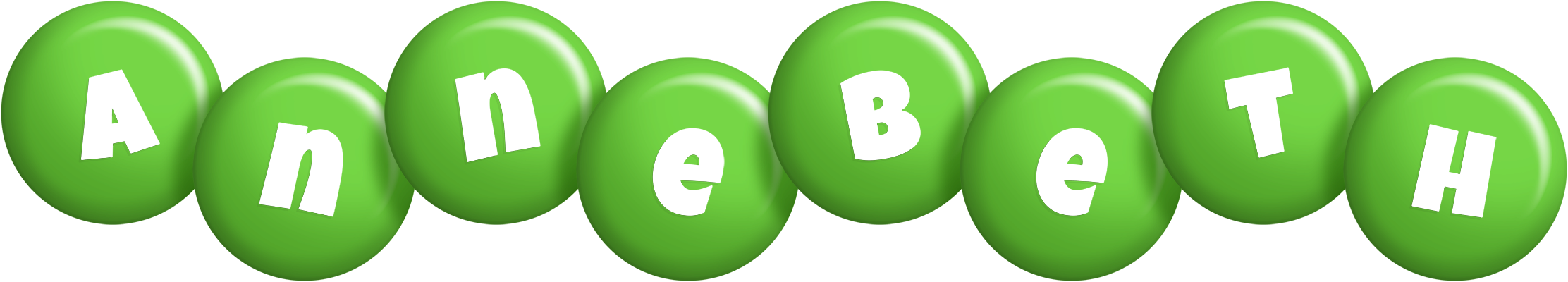 Annebeth candy-green logo