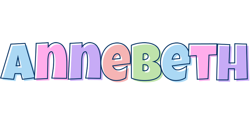 Annebeth pastel logo