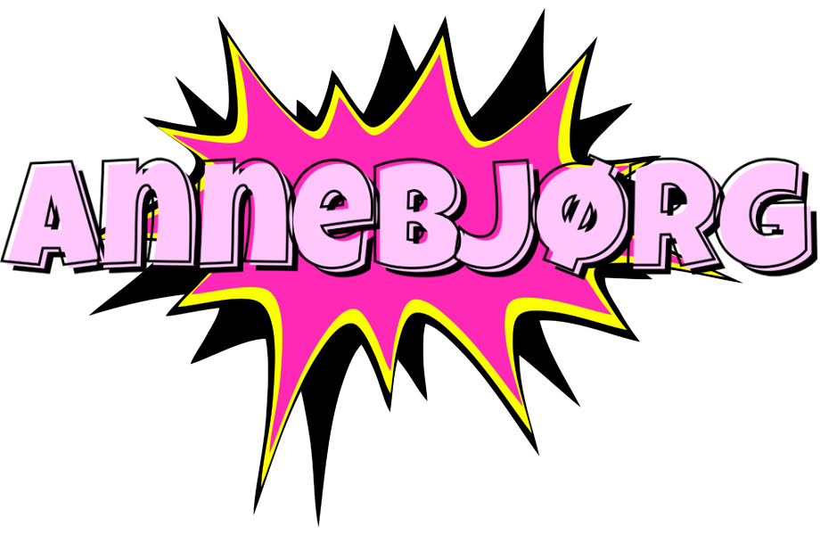 Annebjørg badabing logo