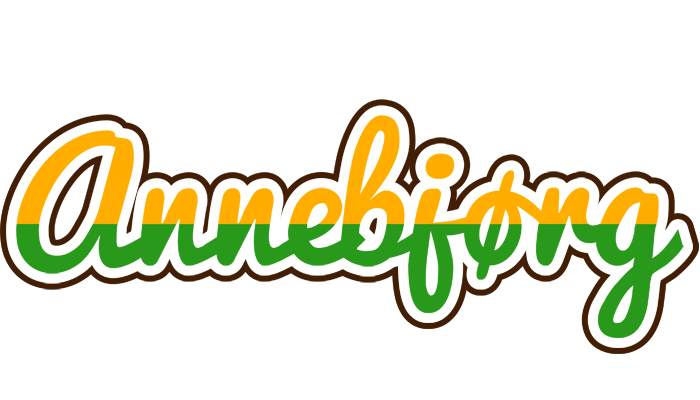 Annebjørg banana logo