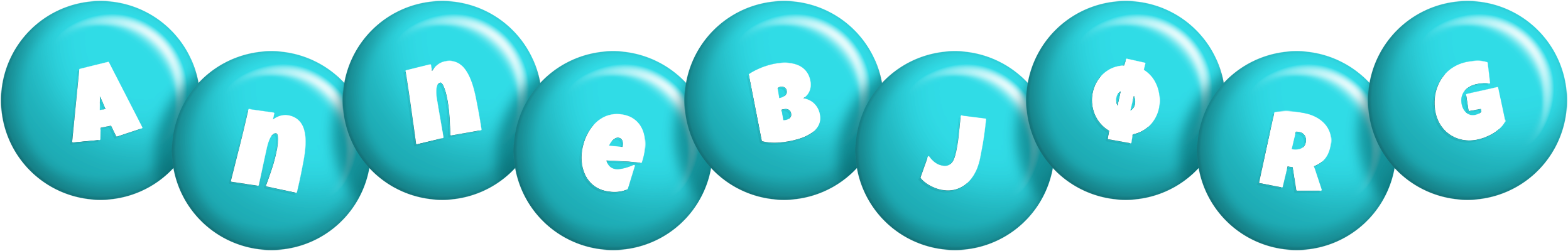 Annebjørg candy-azur logo