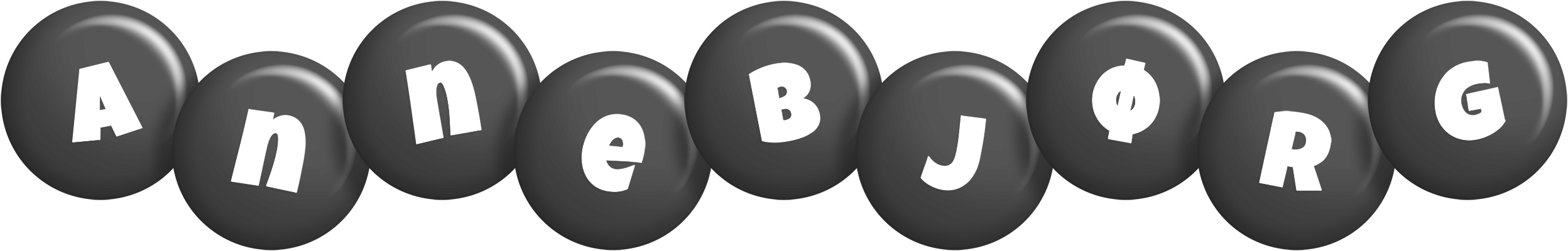 Annebjørg candy-black logo