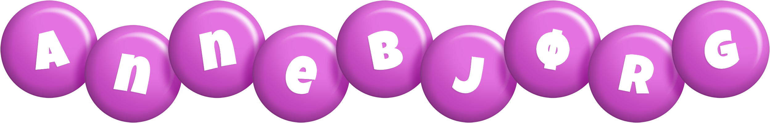 Annebjørg candy-purple logo