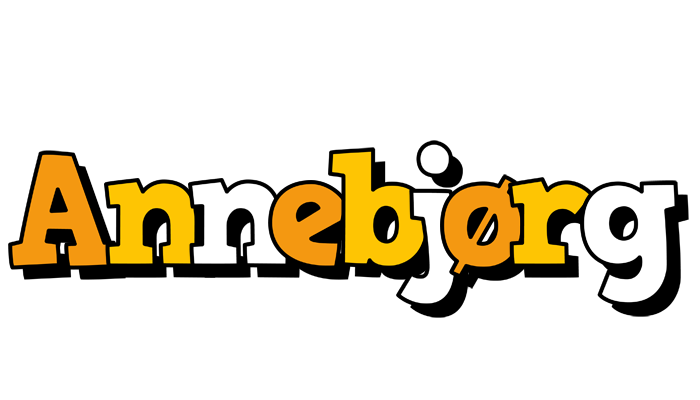 Annebjørg cartoon logo