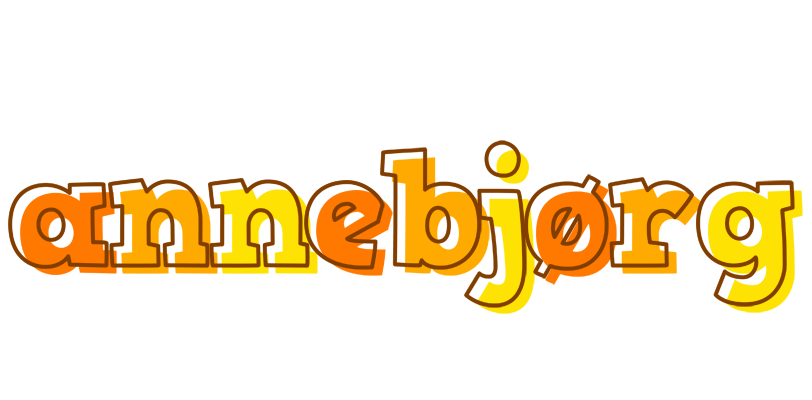 Annebjørg desert logo
