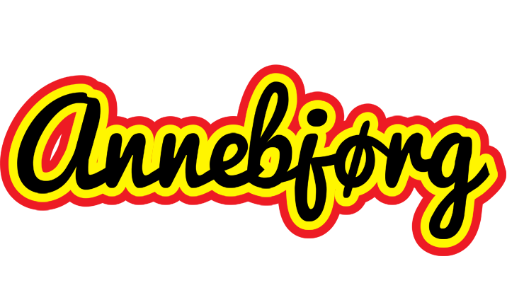 Annebjørg flaming logo