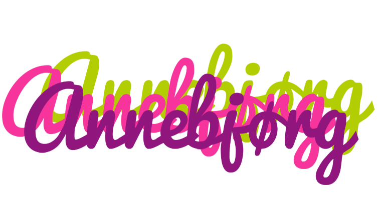 Annebjørg flowers logo