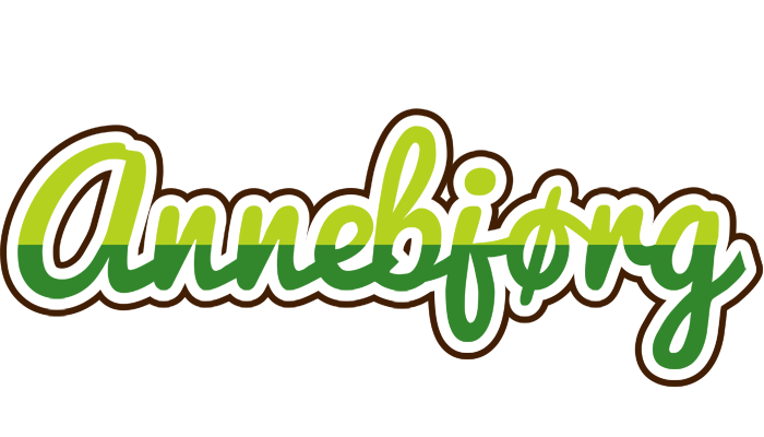 Annebjørg golfing logo