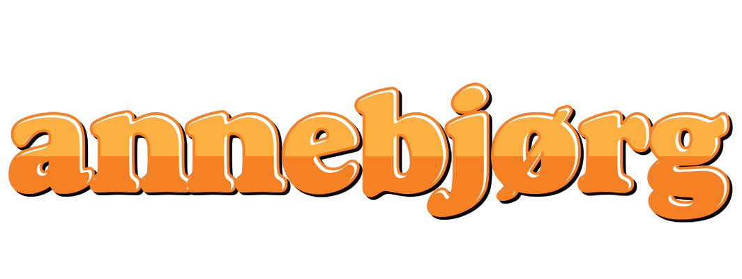 Annebjørg orange logo