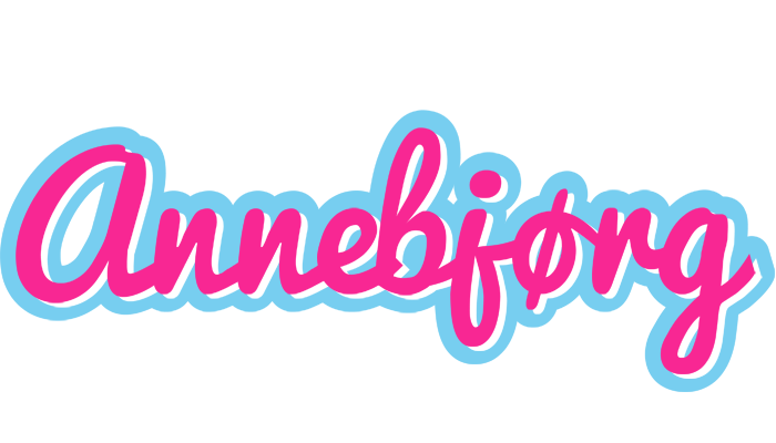 Annebjørg popstar logo
