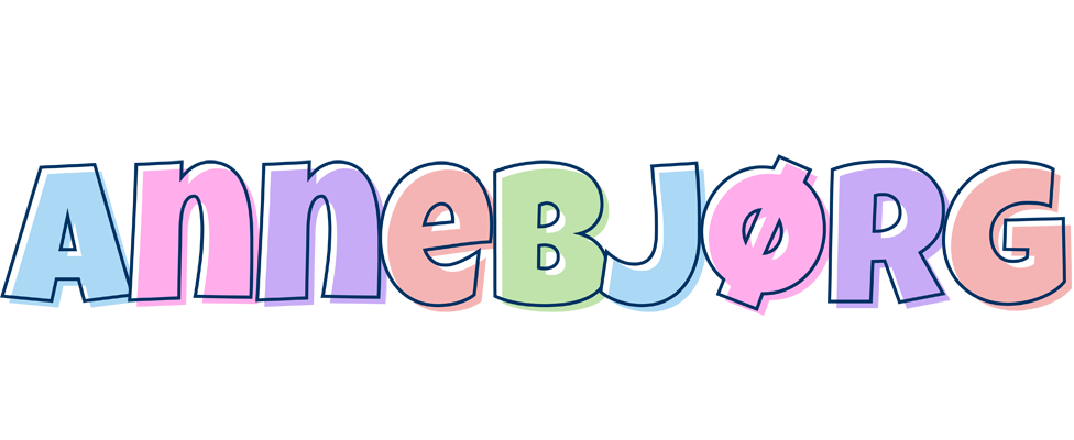 Annebjørg pastel logo