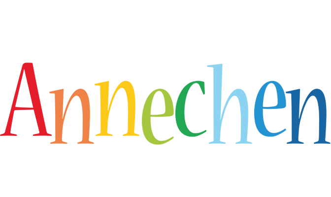 Annechen birthday logo