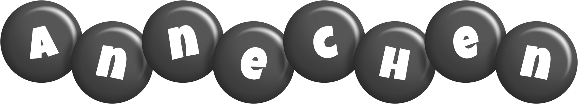 Annechen candy-black logo
