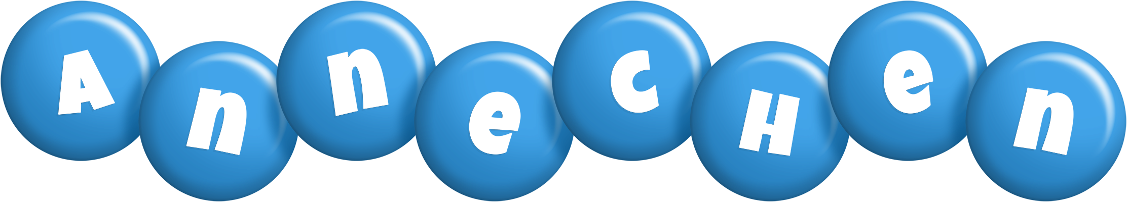 Annechen candy-blue logo