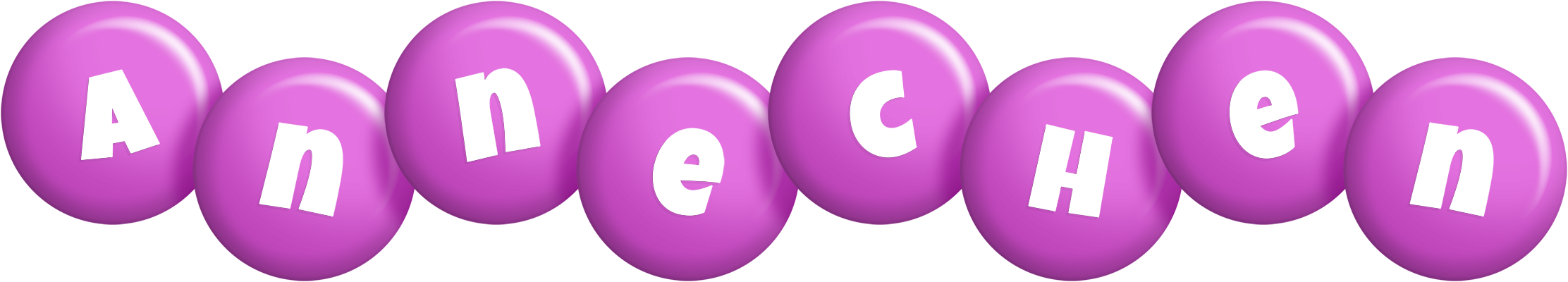 Annechen candy-purple logo