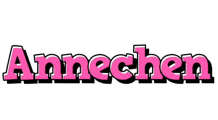 Annechen girlish logo