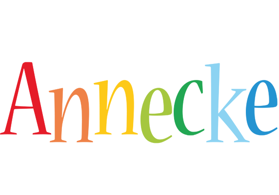 Annecke birthday logo