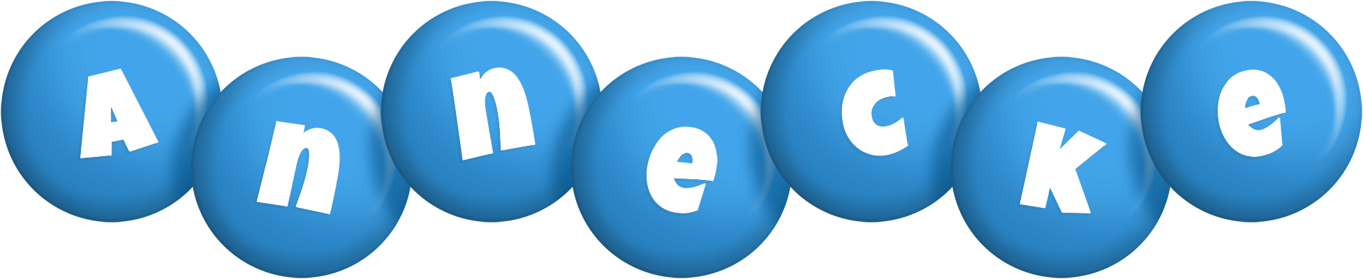 Annecke candy-blue logo