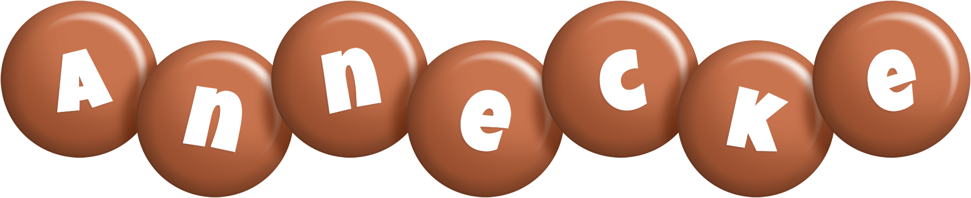 Annecke candy-brown logo