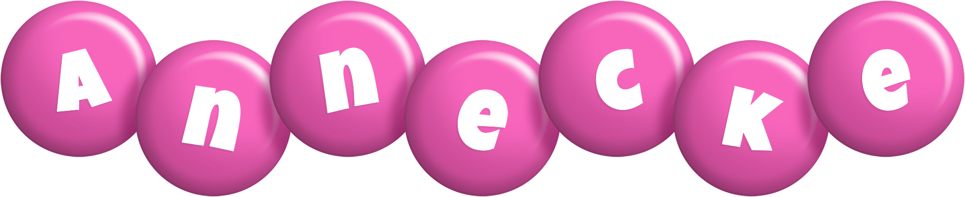 Annecke candy-pink logo