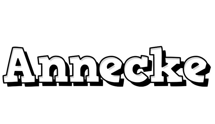Annecke snowing logo