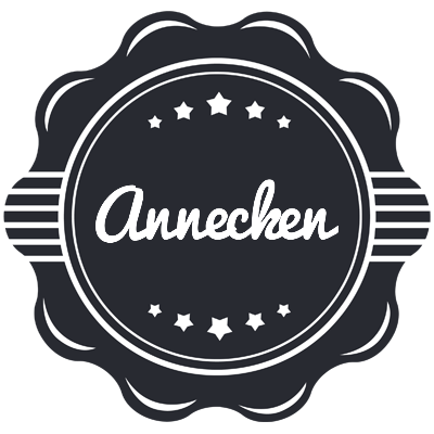 Annecken badge logo