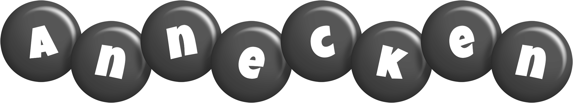 Annecken candy-black logo