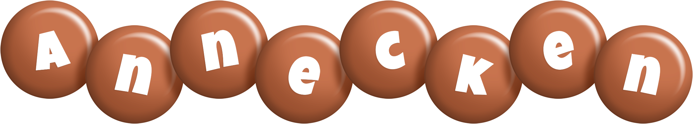 Annecken candy-brown logo