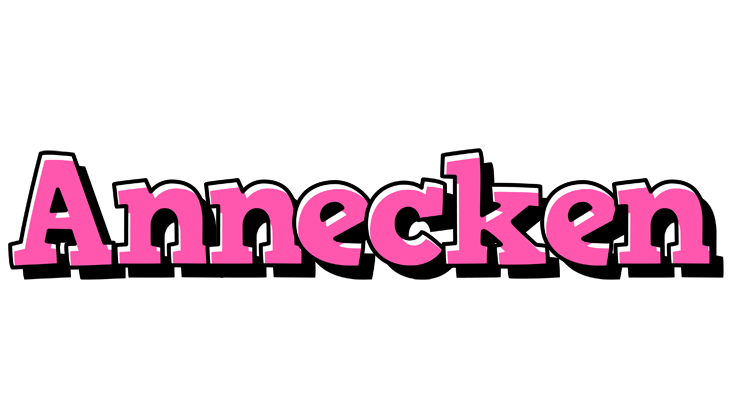 Annecken girlish logo