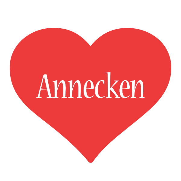 Annecken love logo