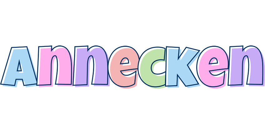Annecken pastel logo